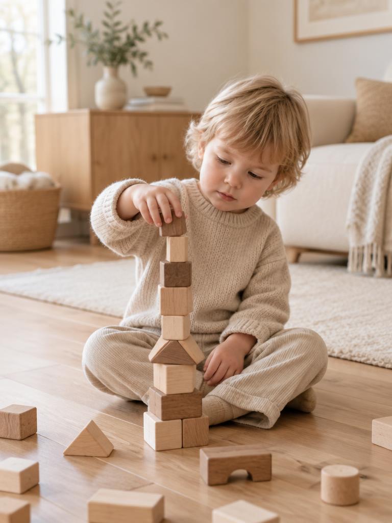 Speelplezier met houten speelgoed