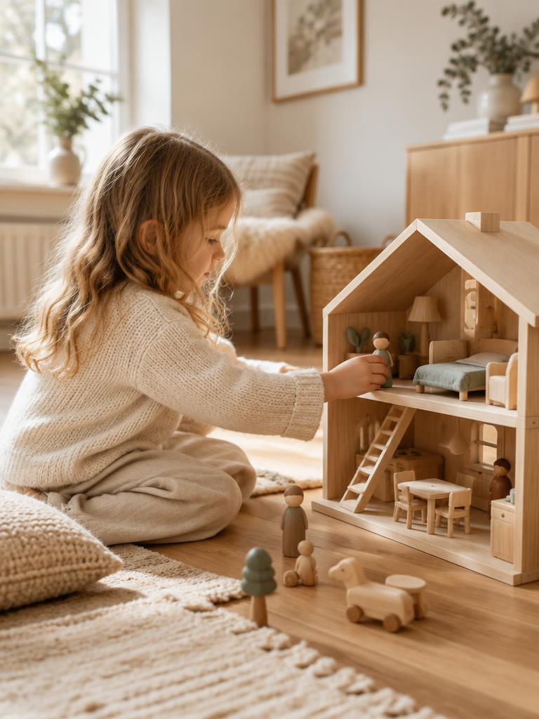 Speelplezier met houten speelgoed