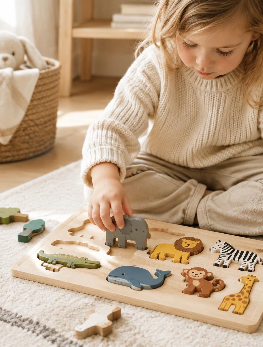 Speelplezier met houten speelgoed