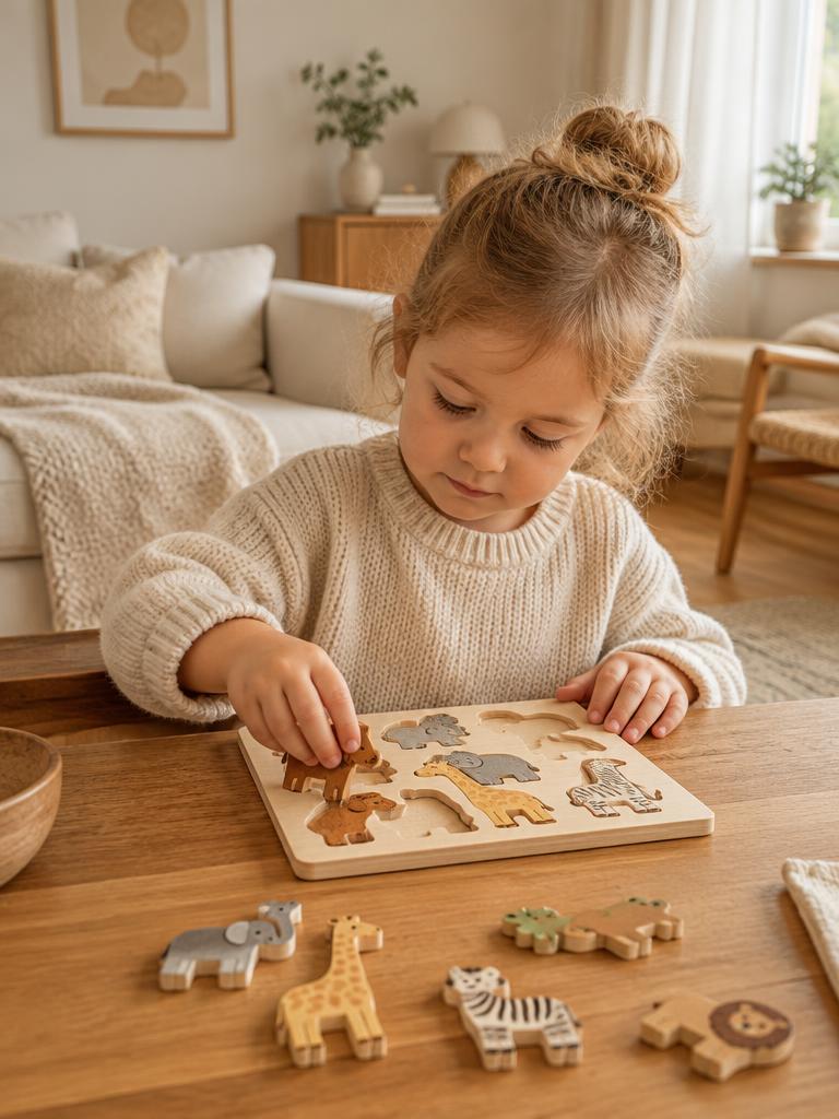 Speelplezier met houten speelgoed