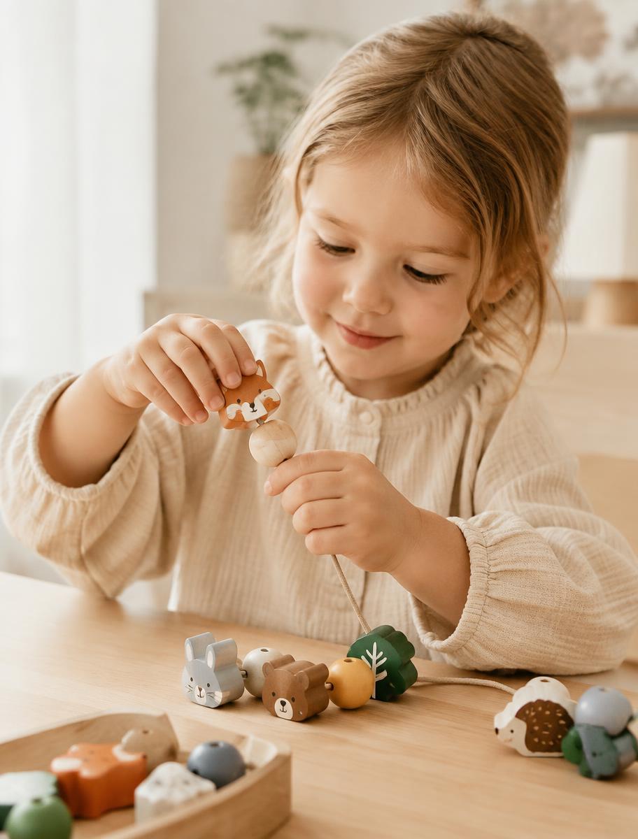 Speelplezier met houten speelgoed
