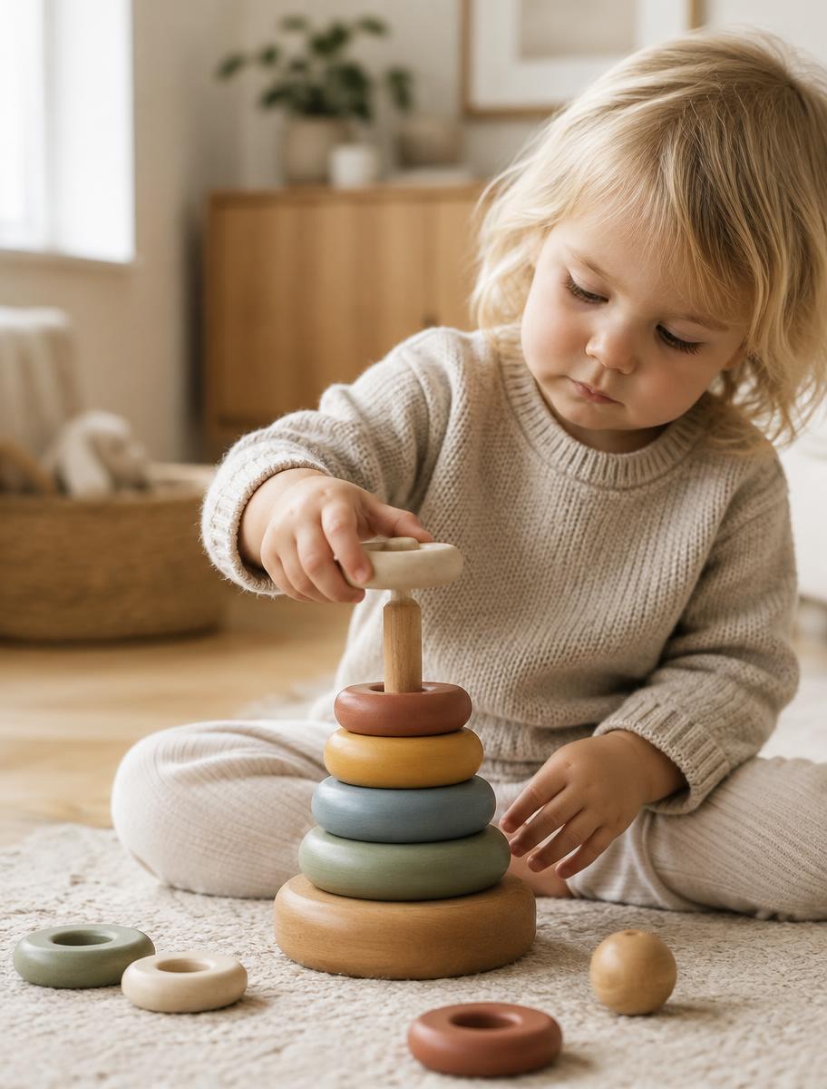Speelplezier met houten speelgoed
