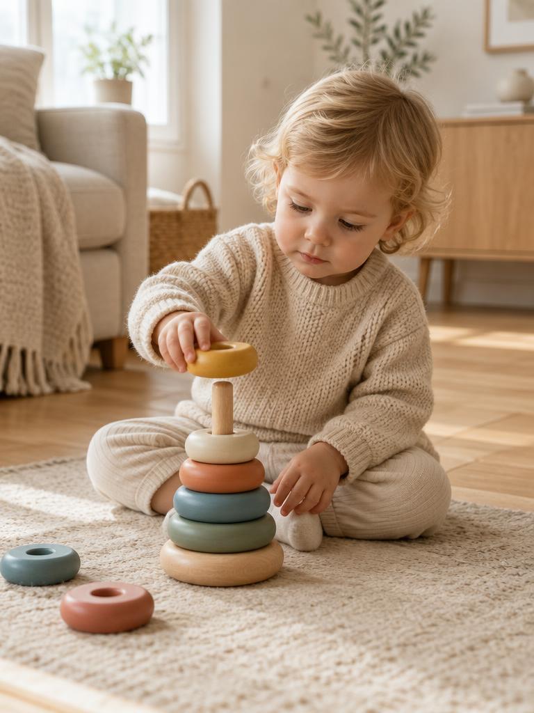 Speelplezier met houten speelgoed